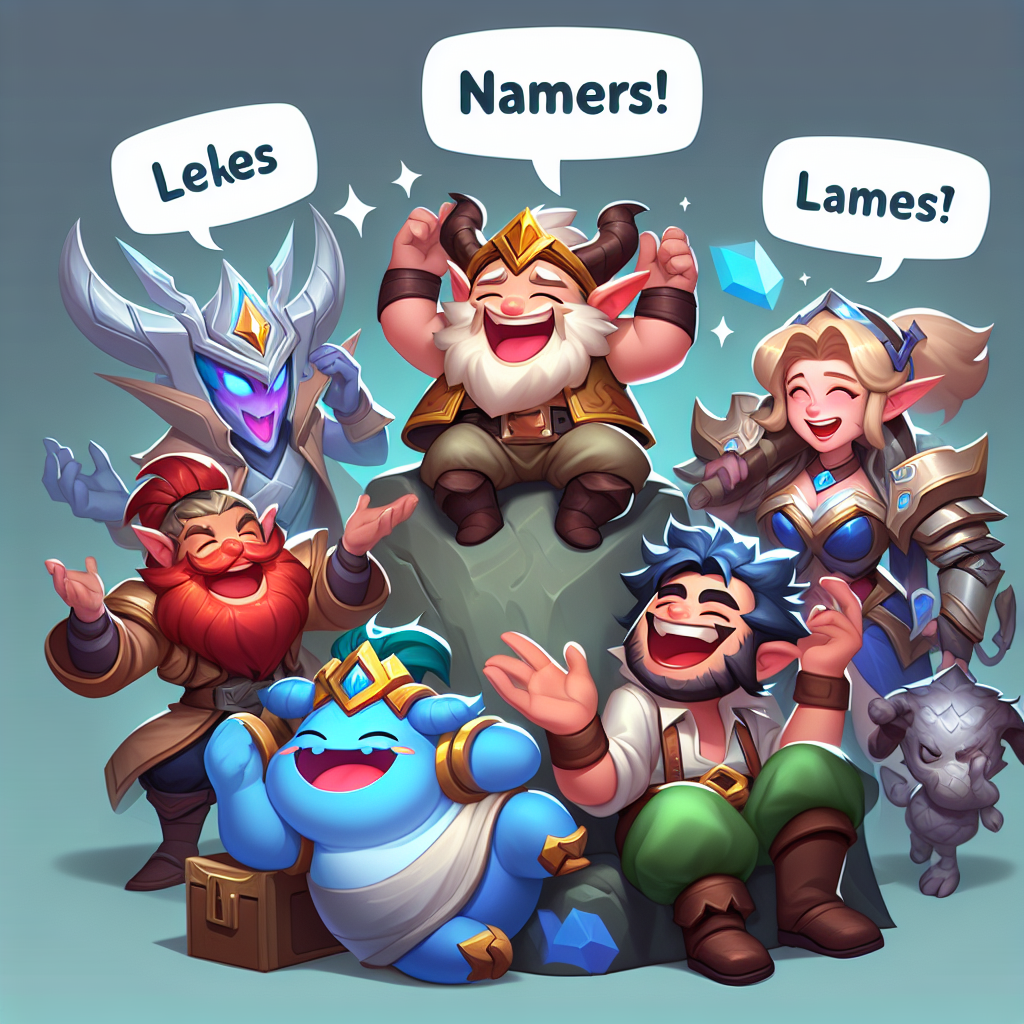 Nama-Nama Lucu Mobile Legends yang Bikin Ketawa Orang Satu Tim