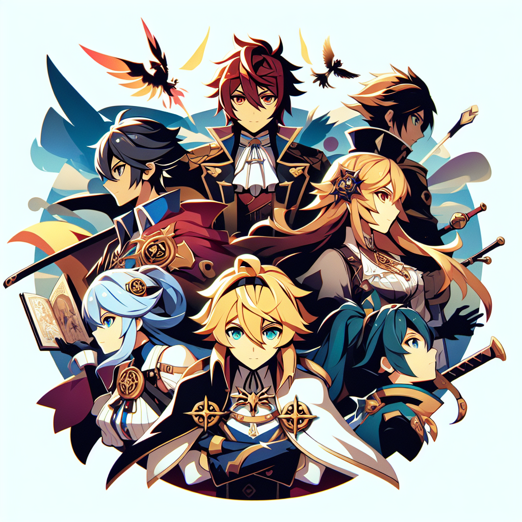 Gambar Anime Genshin Impact: Karya Seni yang Menghidupkan Karakter Favorit Anda